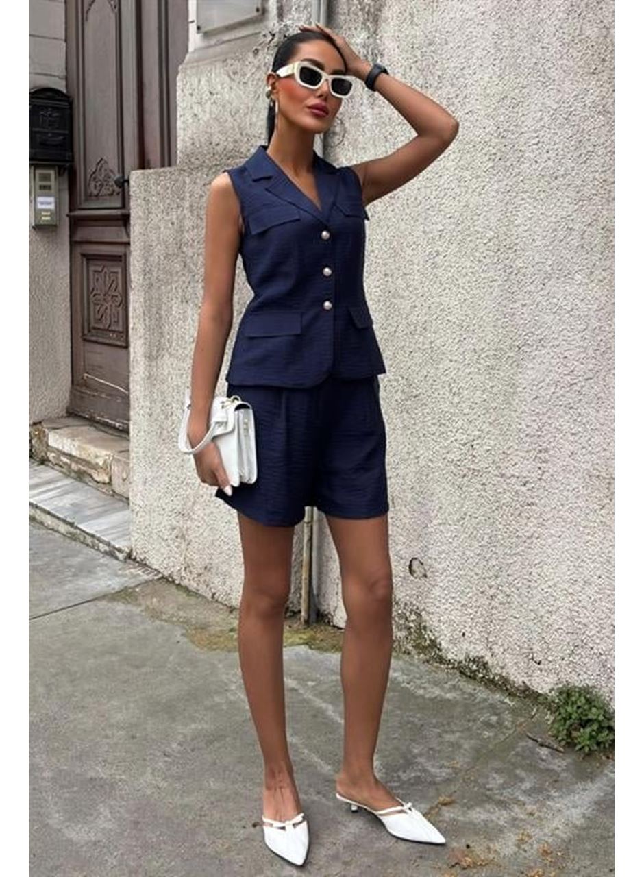 Yelek Şort Viscon Takım 10156-17