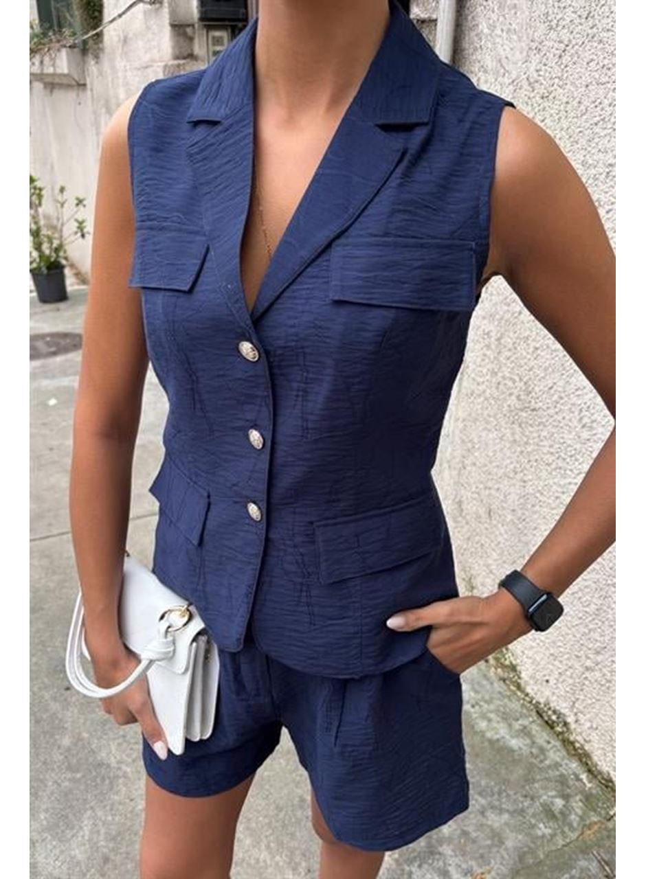 Yelek Şort Viscon Takım 10156-17