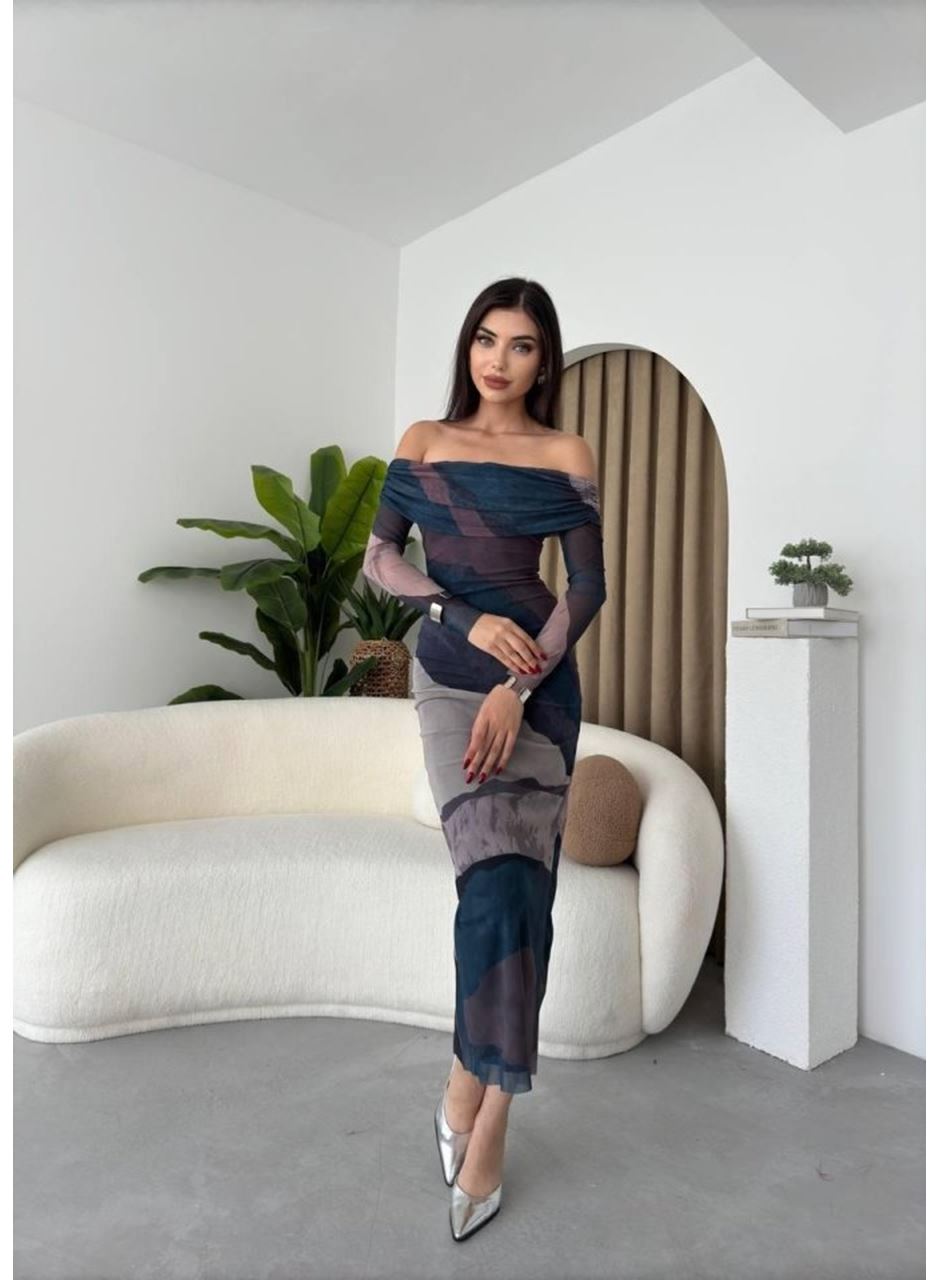 Sevilla Madonna Yaka Tül Elbise