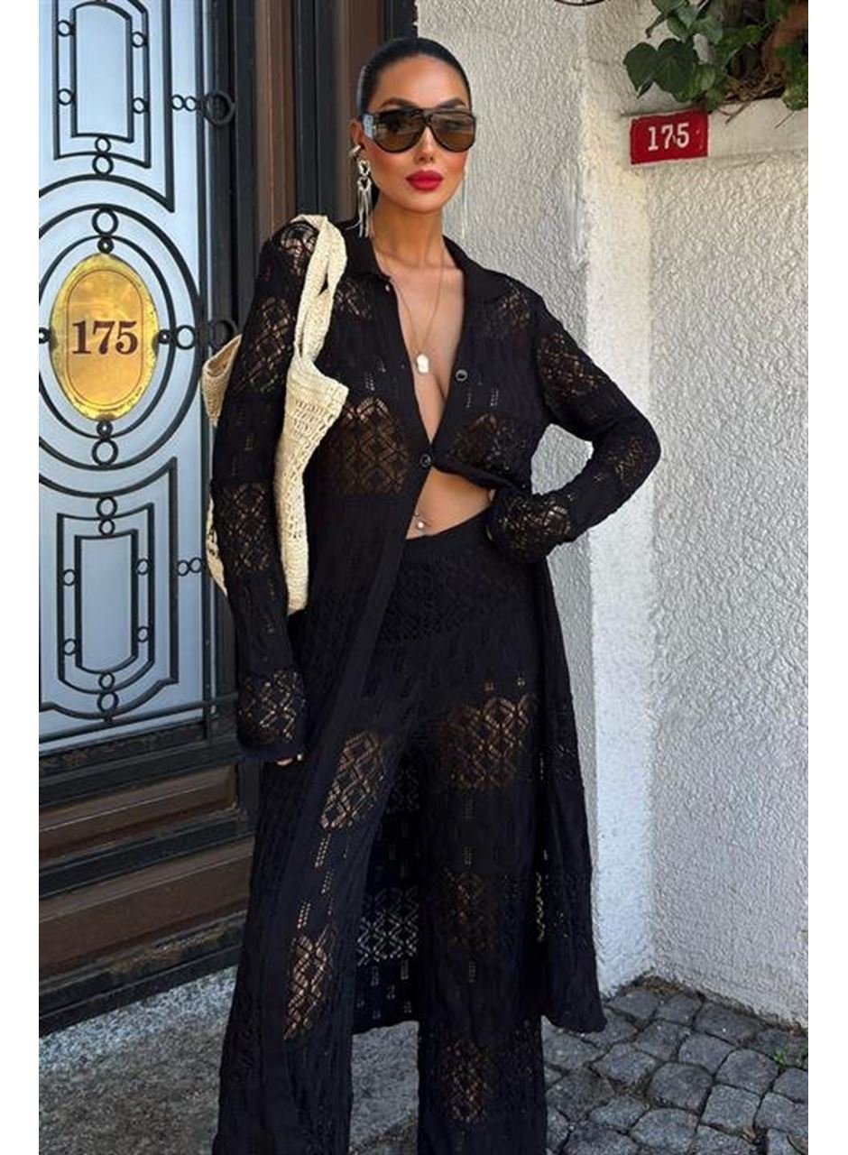 Bridget Ajurlu Uzun Hırka Takım 9881