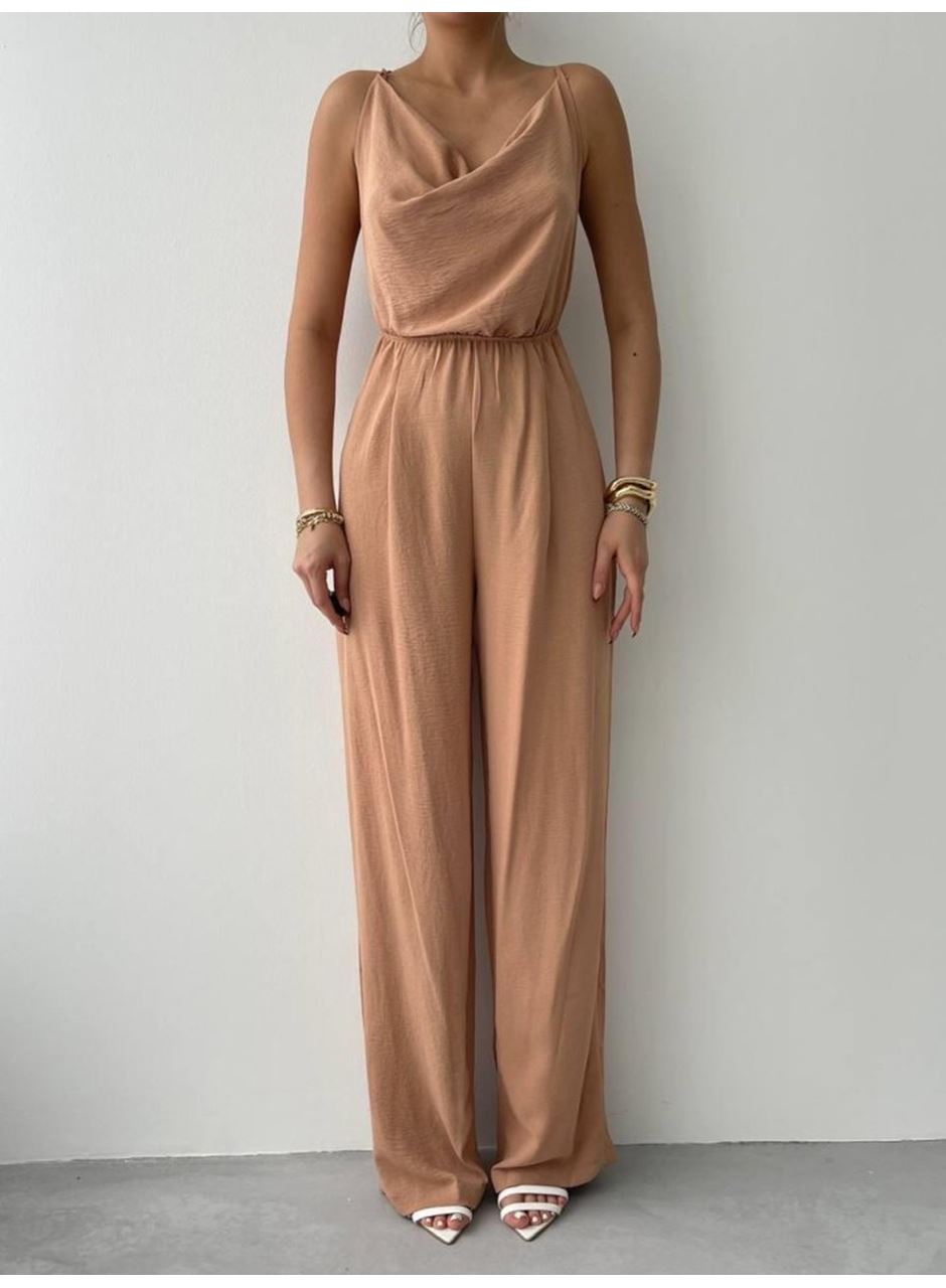 Darcy Sırt Dekolteli Tulum