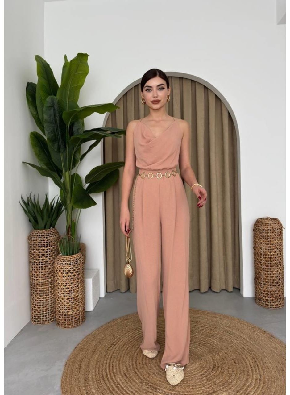 Darcy Sırt Dekolteli Tulum