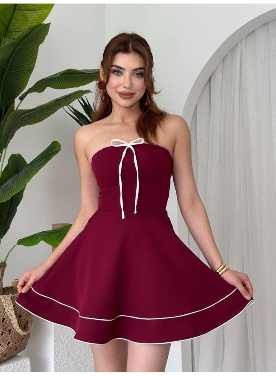 Yuna Straplez Elbise