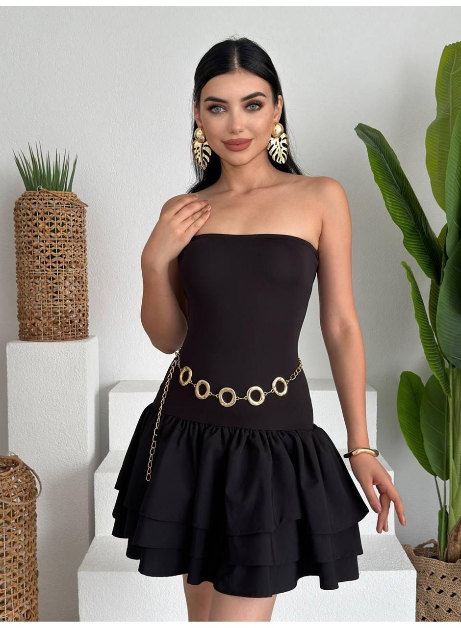 Vosges Straplez Mini Elbise