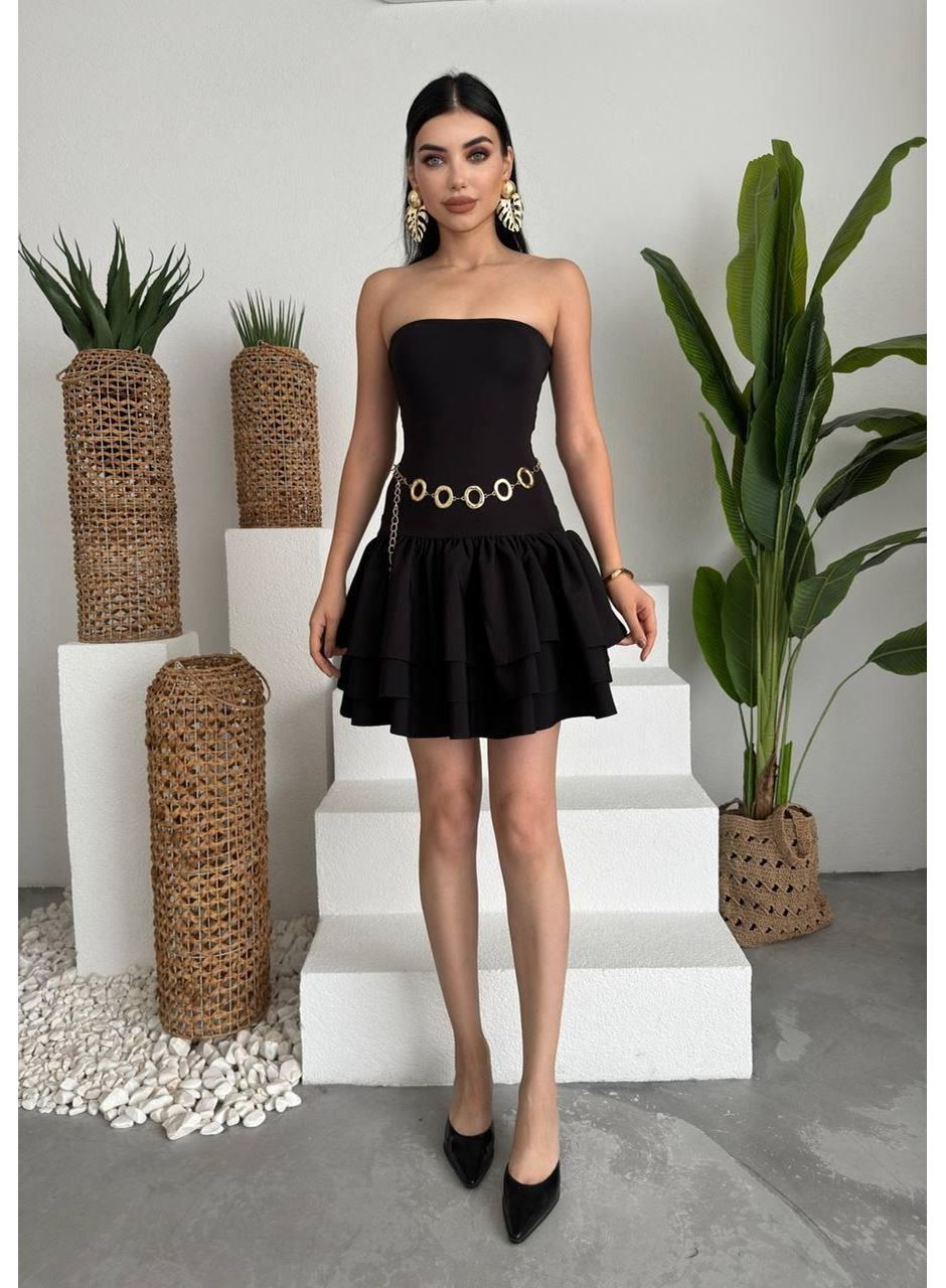 Vosges Straplez Mini Elbise