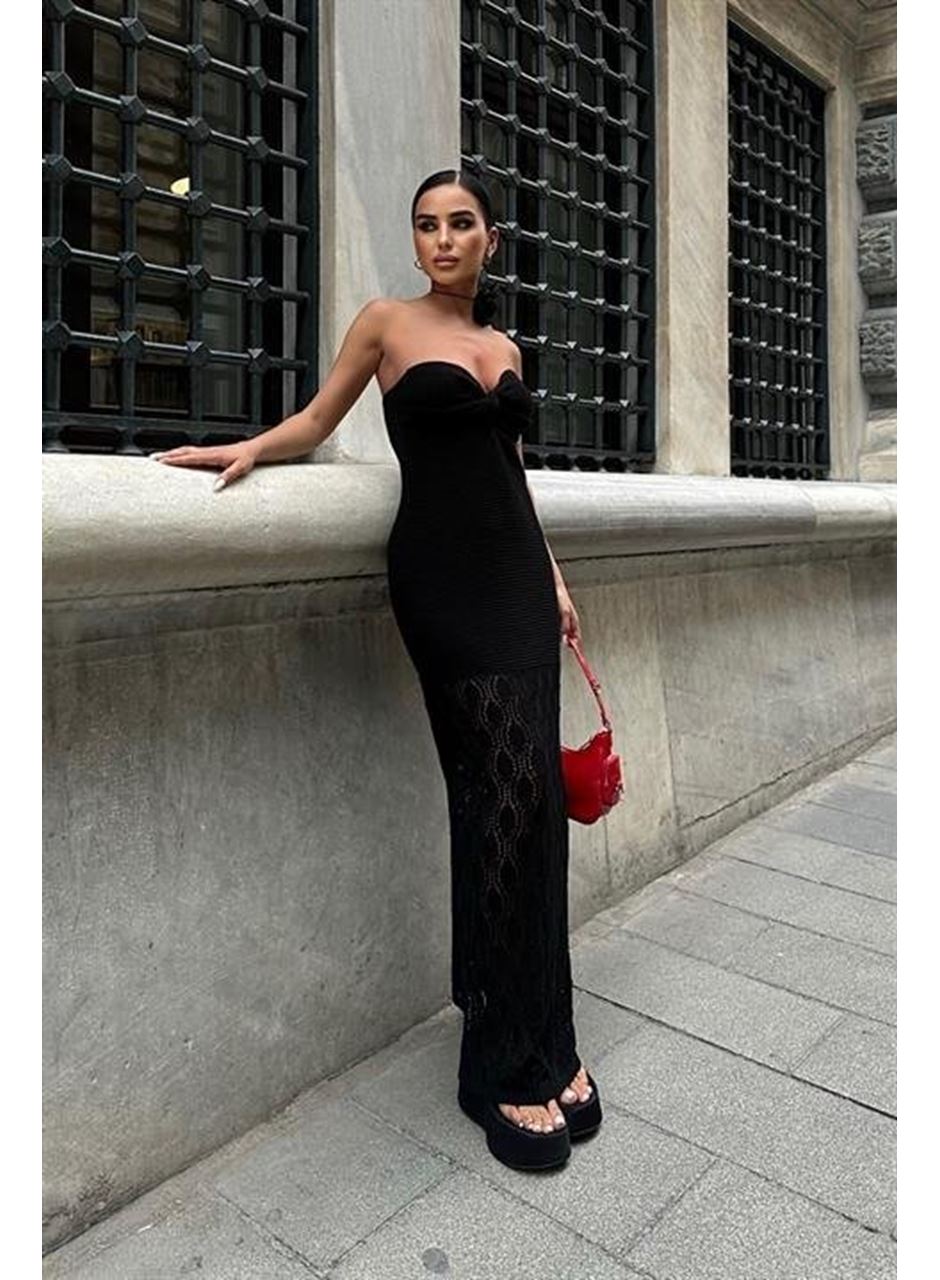 Eudora Ajurlu StraplezElbise 2771