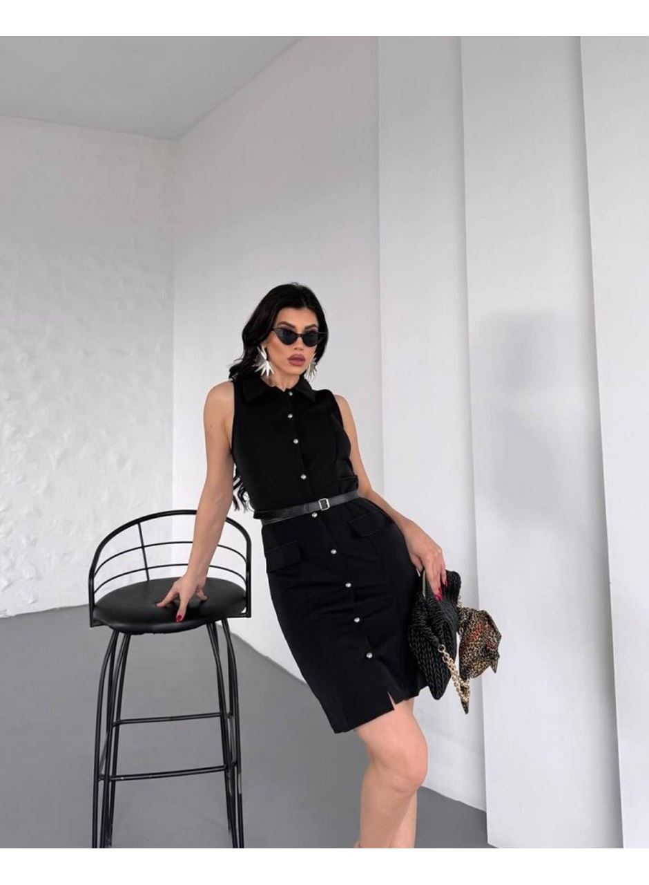 GÖMLEK YAKA ELBİSE