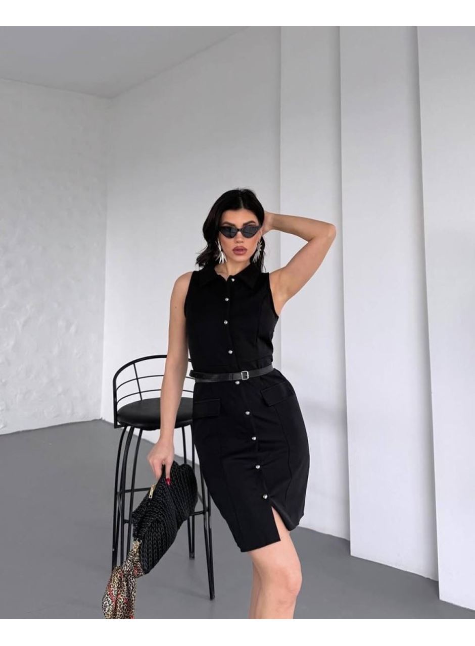 GÖMLEK YAKA ELBİSE