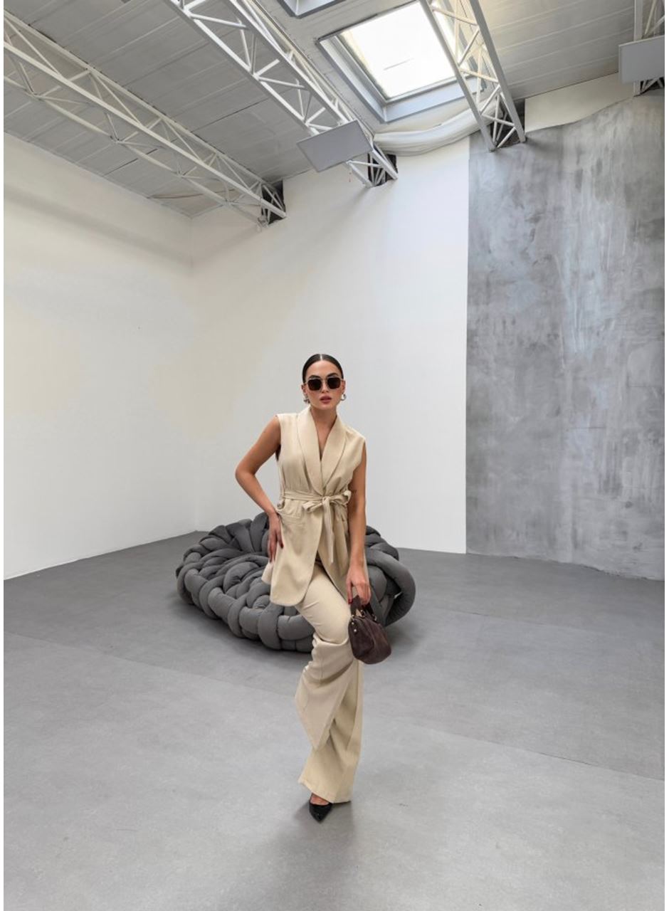 Cura Yelek Pantolon İki̇li̇ Takim