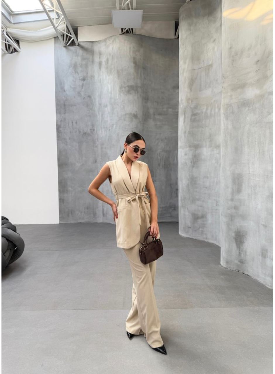 Cura Yelek Pantolon İki̇li̇ Takim