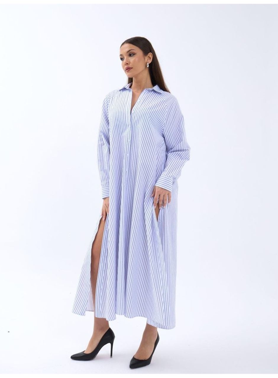 5857 ELBİSE-WASHİNGTON ÇİZGİLİ