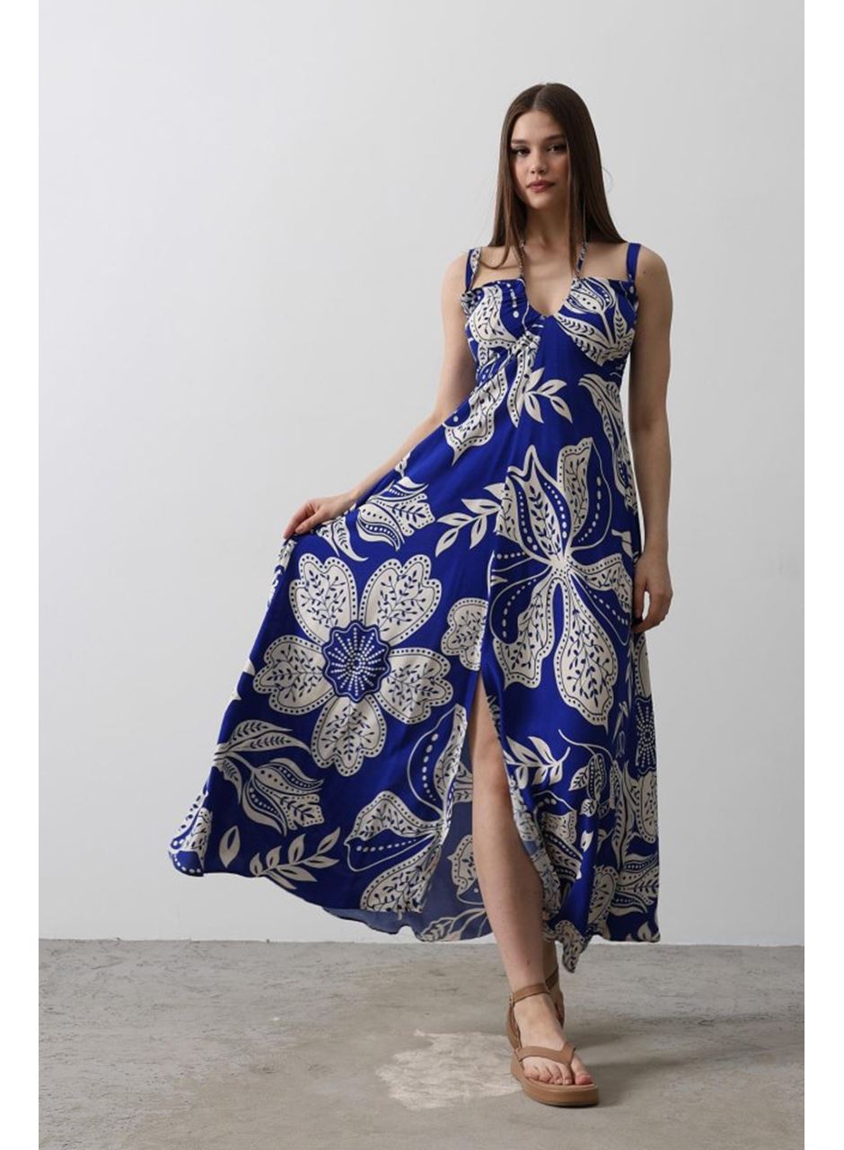 ASKILI VİSCON ELBİSE - Saks