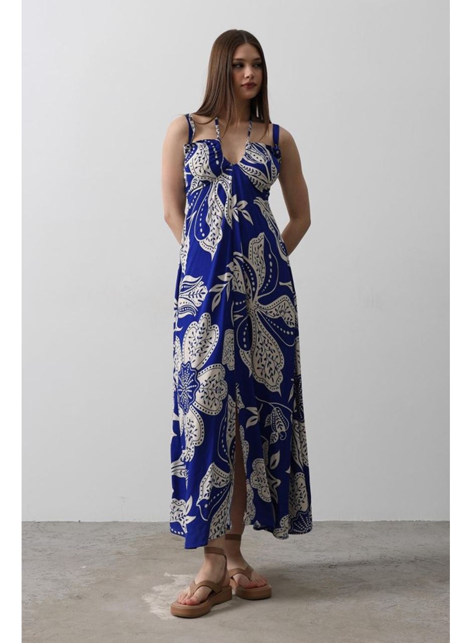 ASKILI VİSCON ELBİSE - Saks