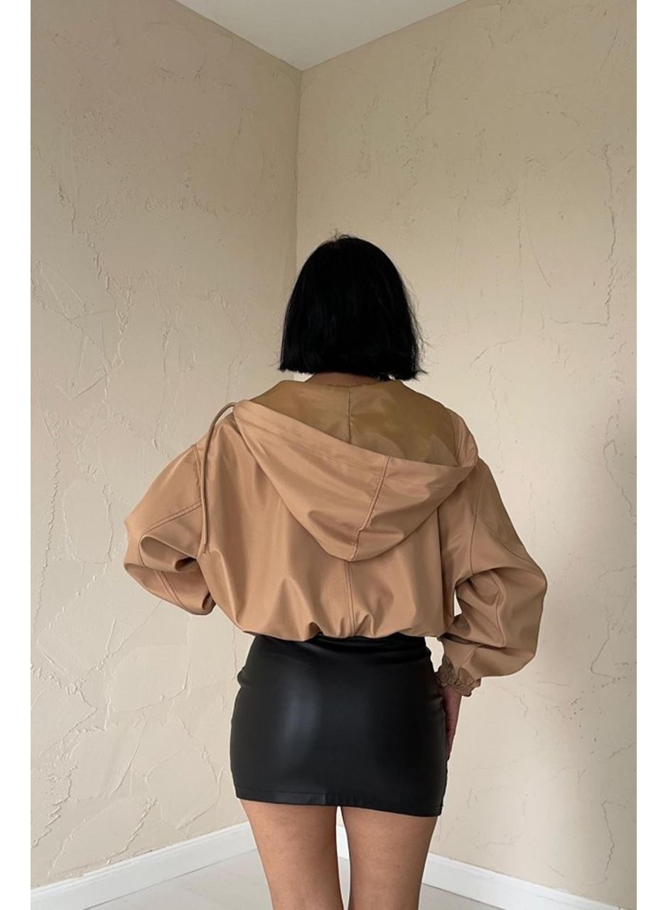 Vizon Kısa Fermuarlı Bomber Ceket