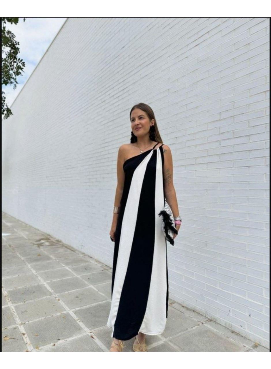 ÇİFT RENKLİ ELBİSE