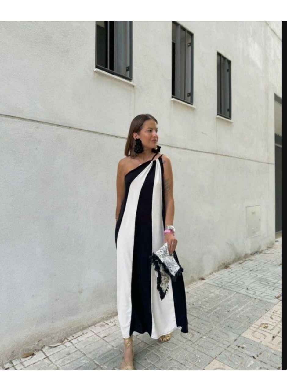 ÇİFT RENKLİ ELBİSE