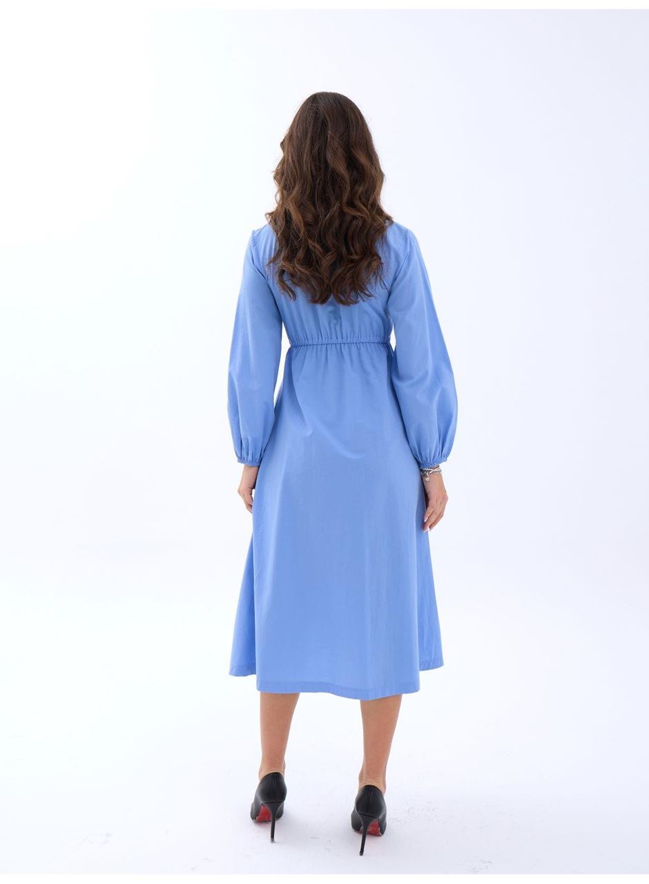 6966 ELBİSE-KOYU MAVİ