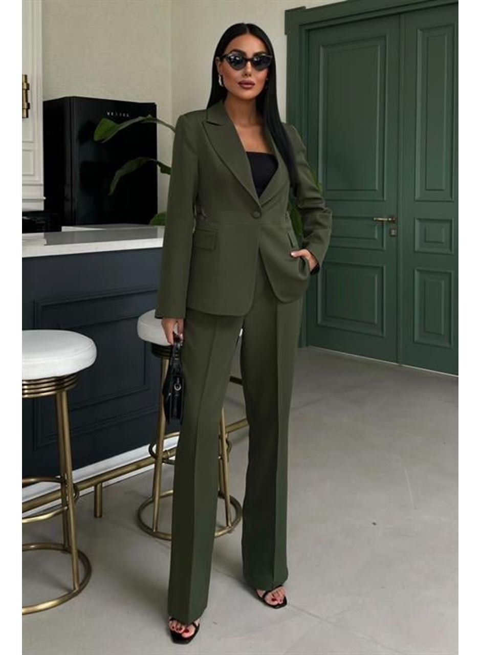 Sırt Dantel Detay Premium Takım Elbise 10031