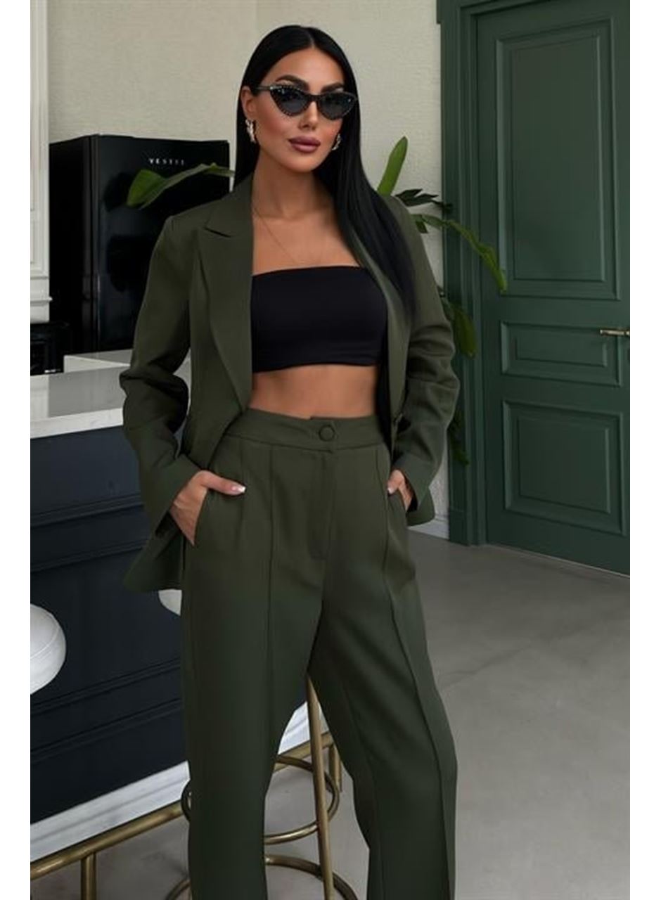 Sırt Dantel Detay Premium Takım Elbise 10031