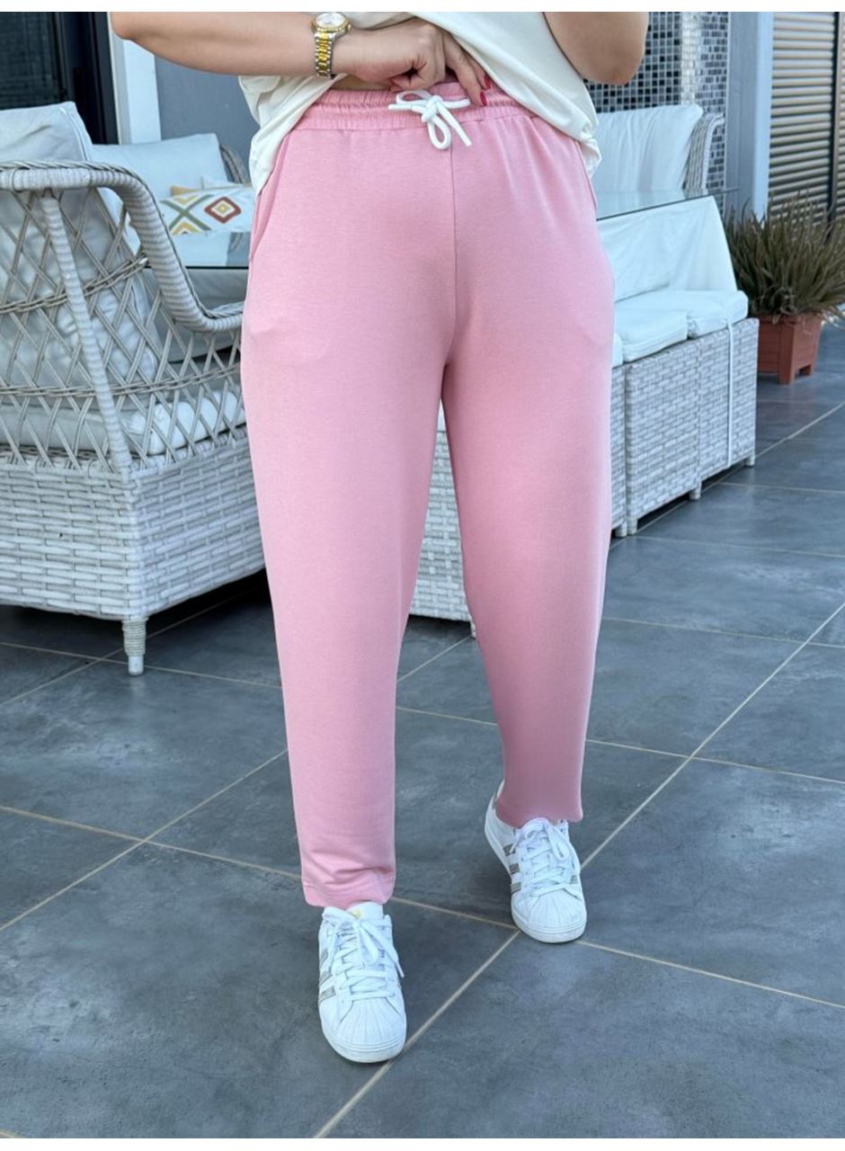 Kadın Kristal Kumaş Garnili Cep Detaylı Ikili Takım