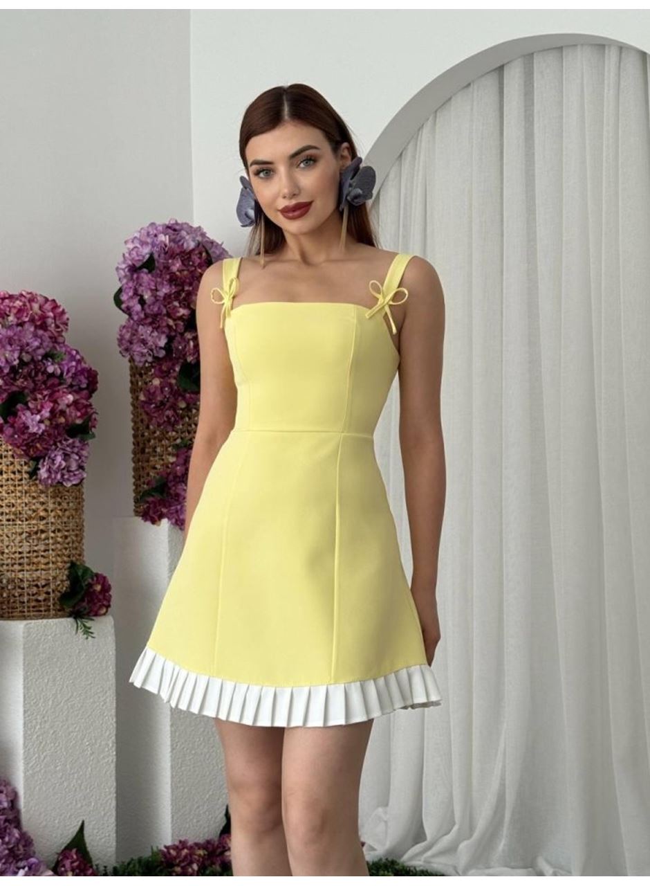 Steel Fiyonk Detay Elbise