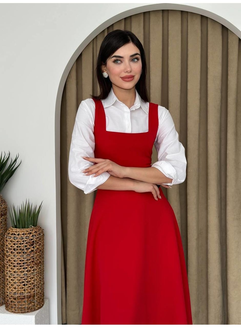 Neapolitan Askılı Elbise