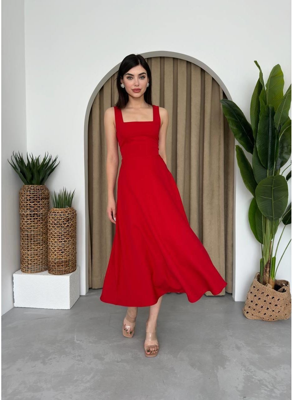 Neapolitan Askılı Elbise