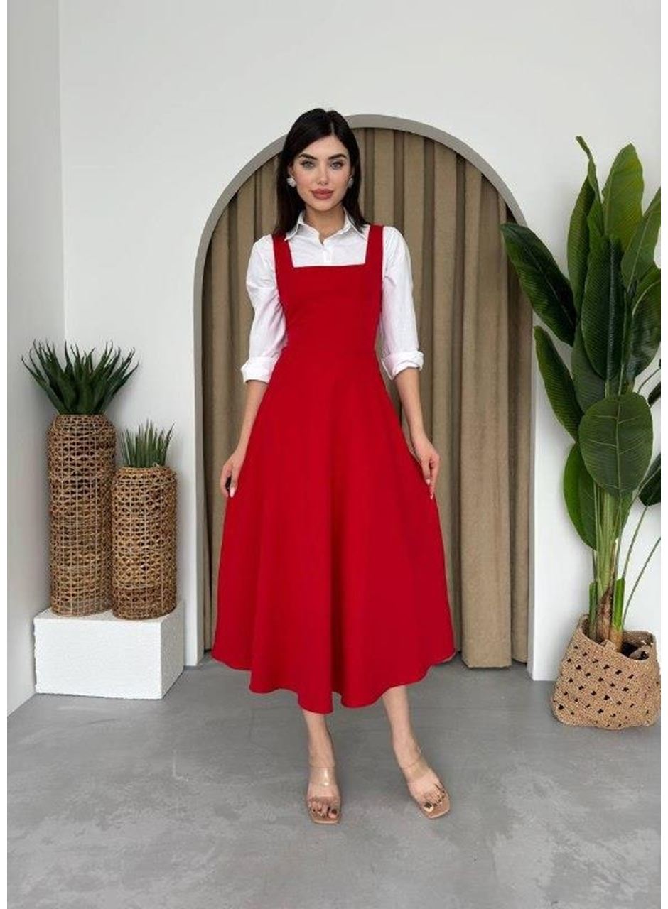 Neapolitan Askılı Elbise