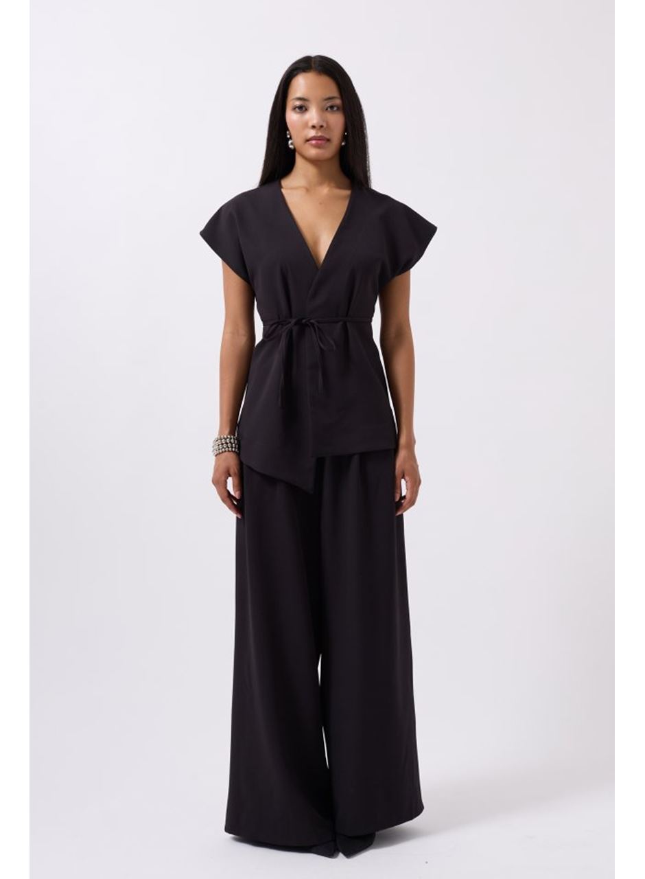 Bağcık Detay Yelek