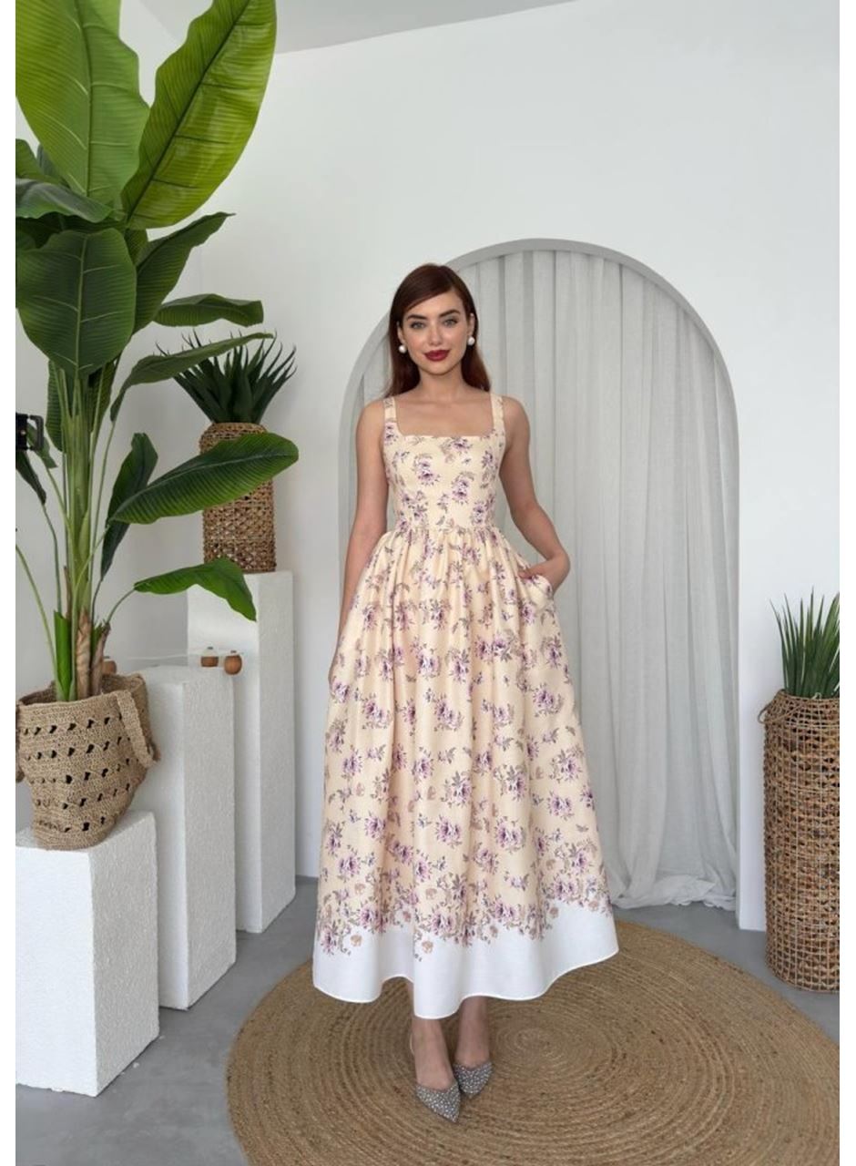 Yoa Cep Detaylı Elbise