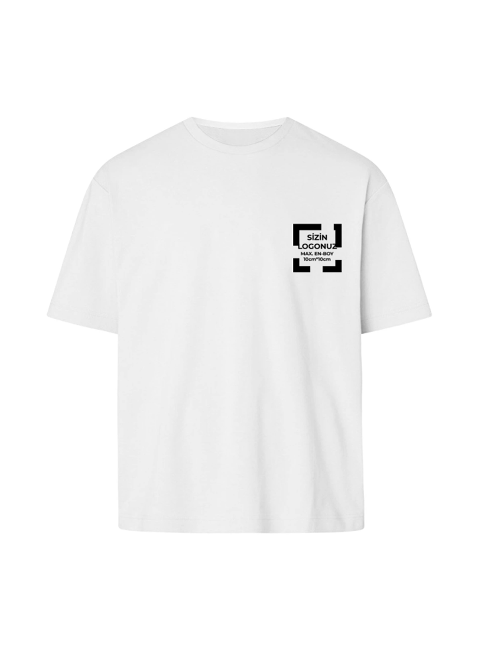 Tişört Tasarla 24/1 Kumaş - Beyaz