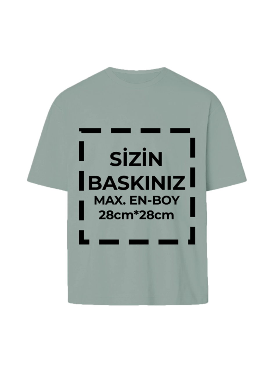 Tişört Tasarla 24/1 Kumaş - Gri
