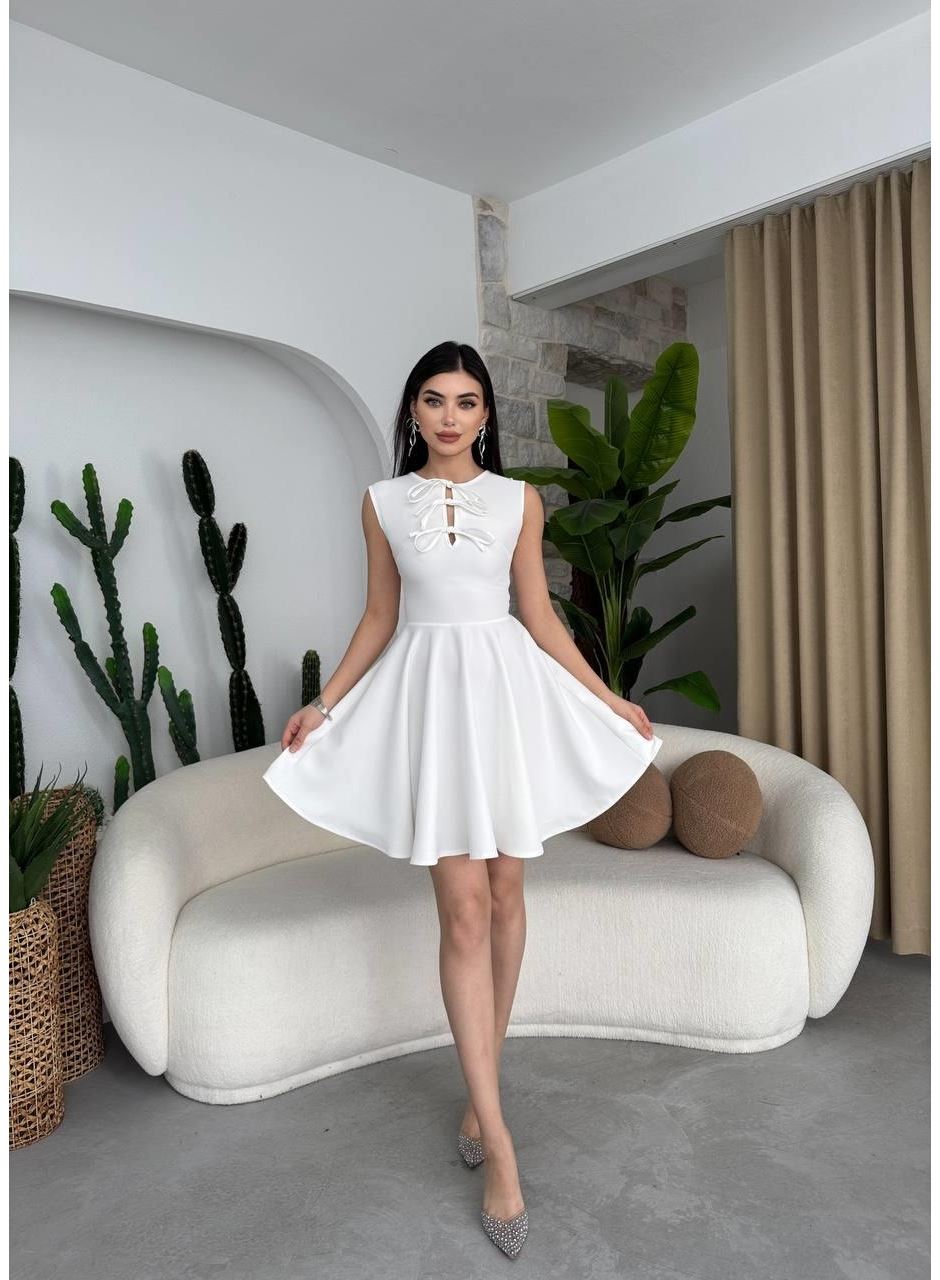 Perp Fiyonk Detaylı Elbise