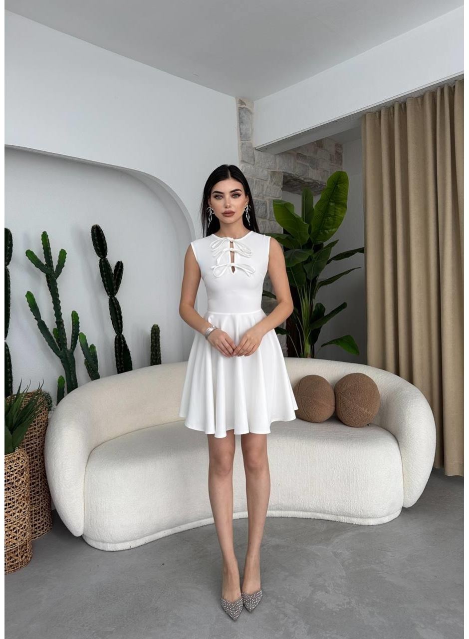 Perp Fiyonk Detaylı Elbise