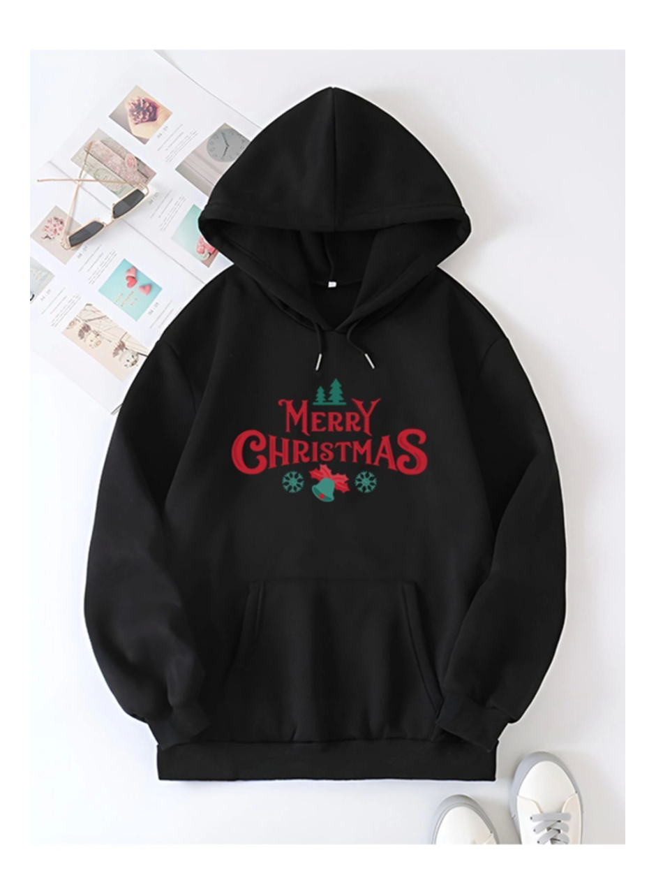 Merry Chrıstmas Sweatshirt - Hodie - Siyah