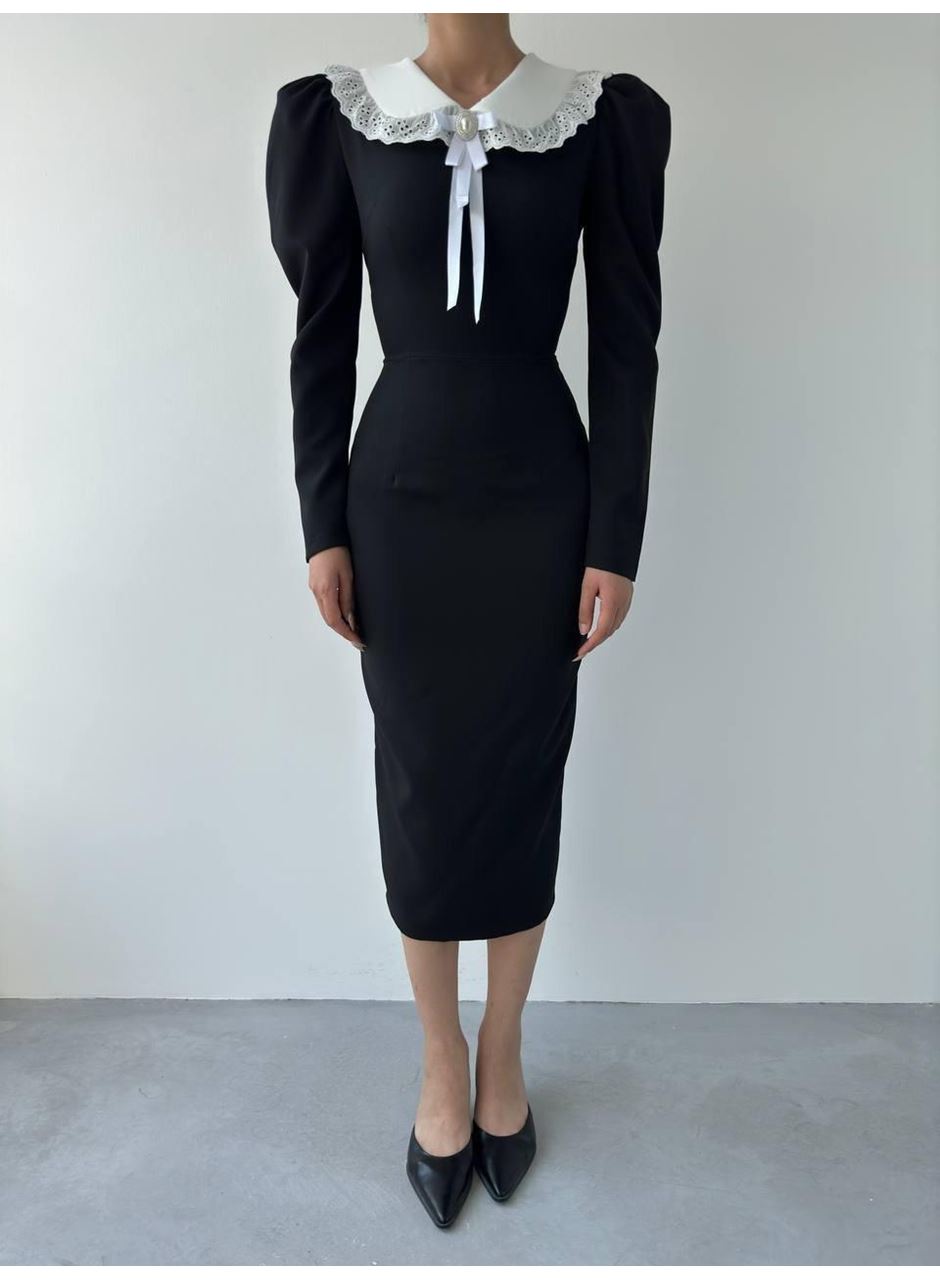 Coventry Yakalı Elbise