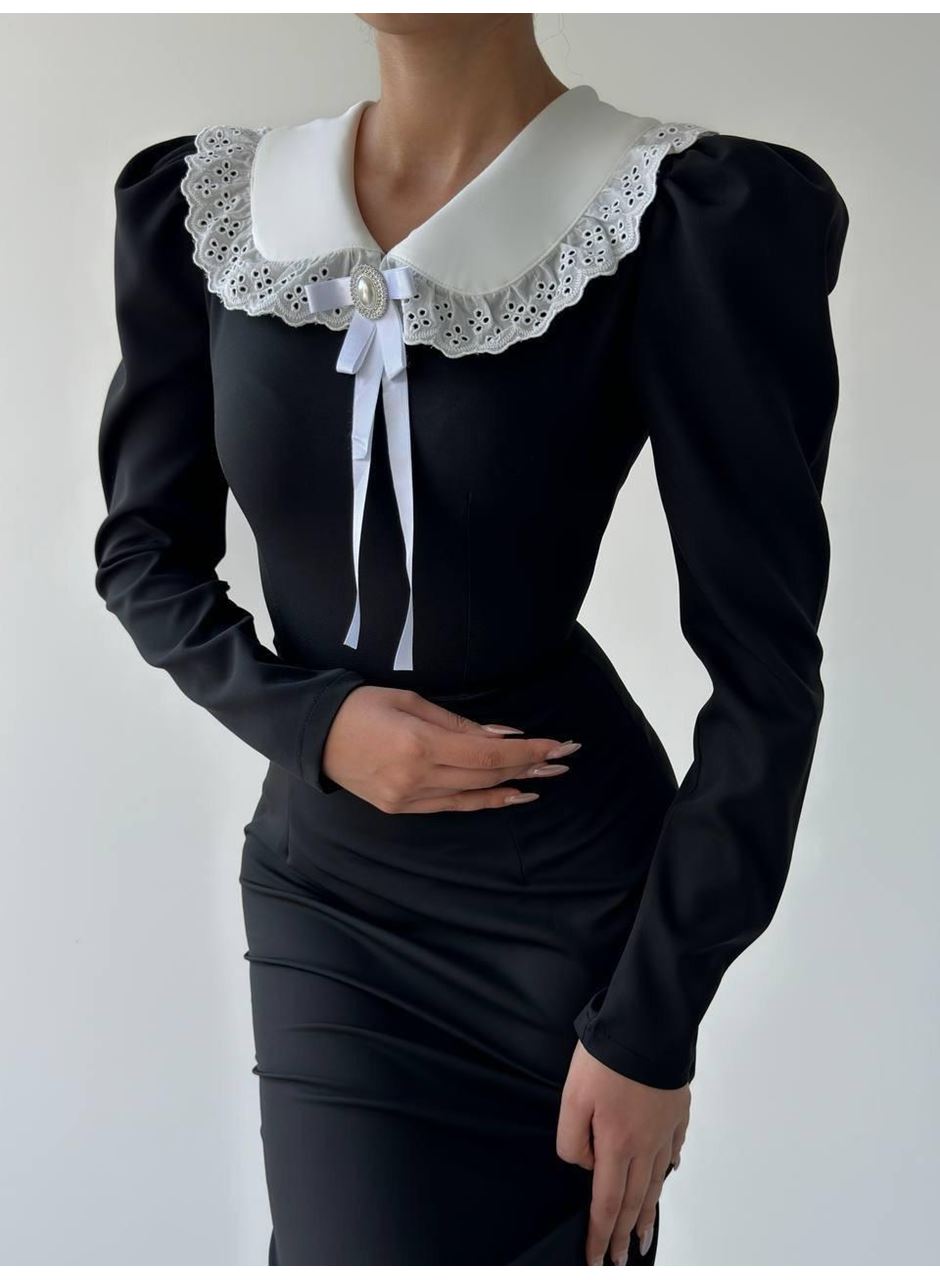 Coventry Yakalı Elbise