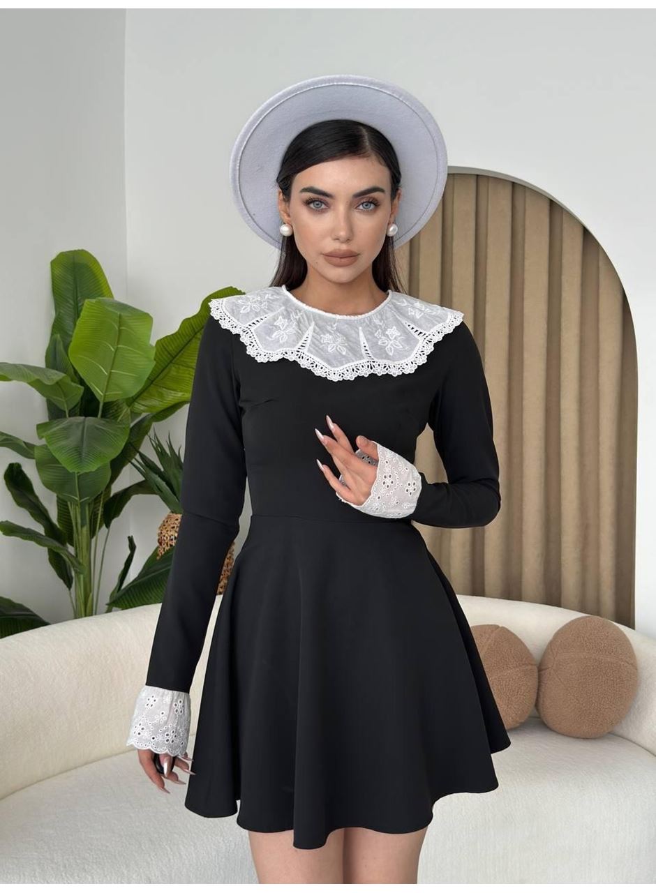 Nord Dantel Yaka Kol Elbise