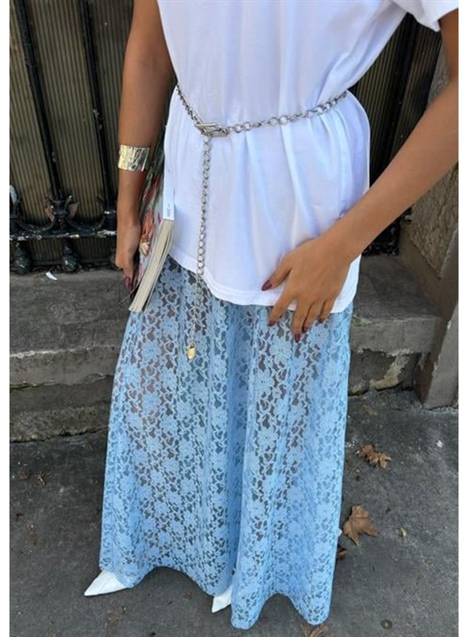 Maxi Dantel Etek 4047