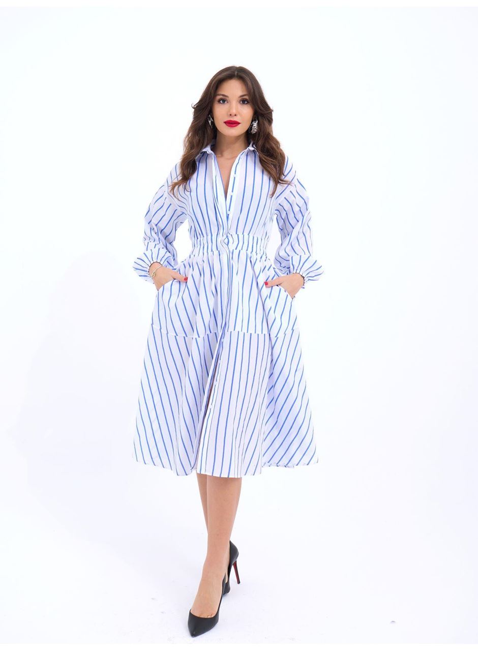 6813 ELBİSE-BALTİMORE ÇİZGİLİ