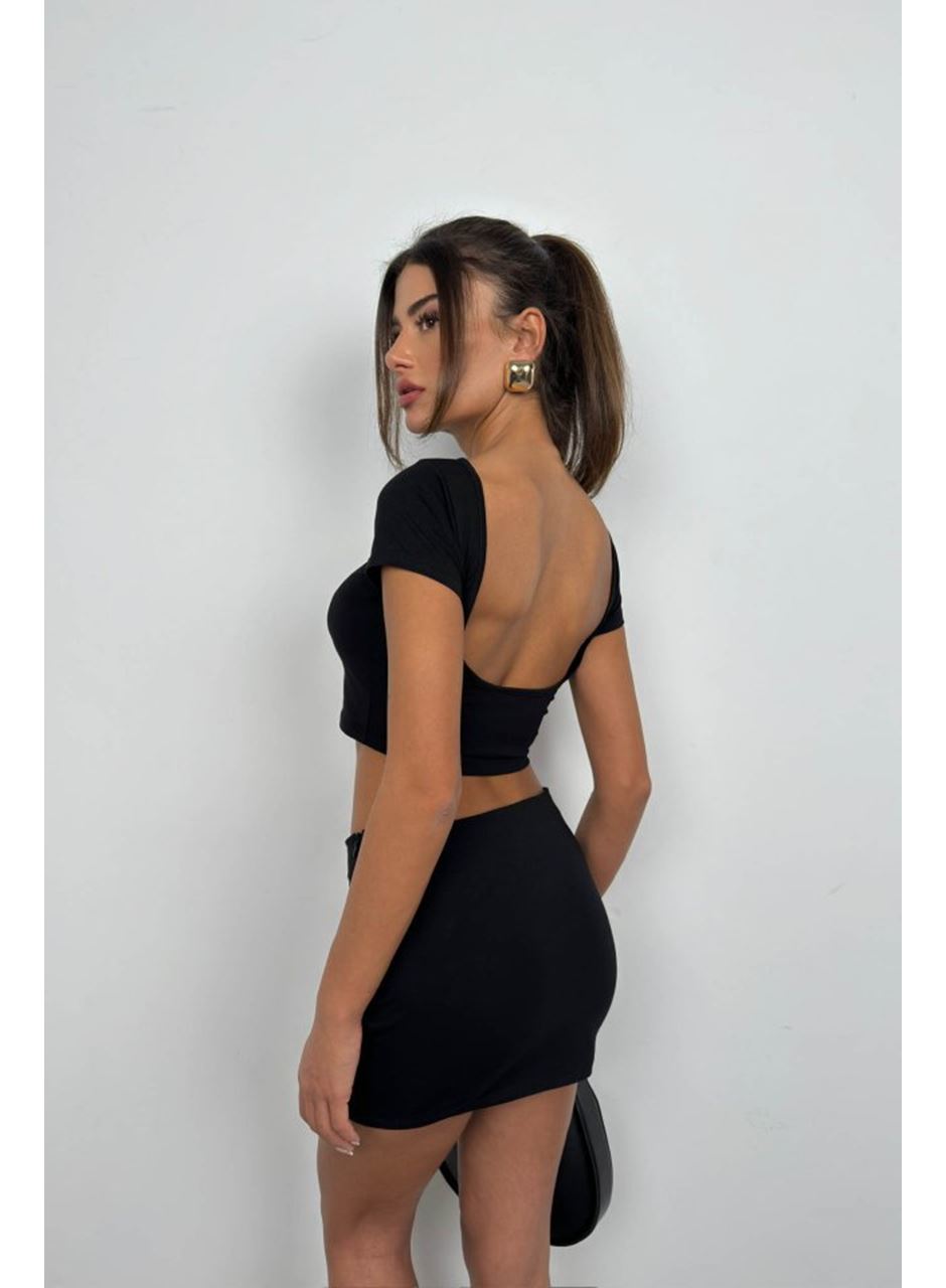 Yarım Kol Basic T-Shirt