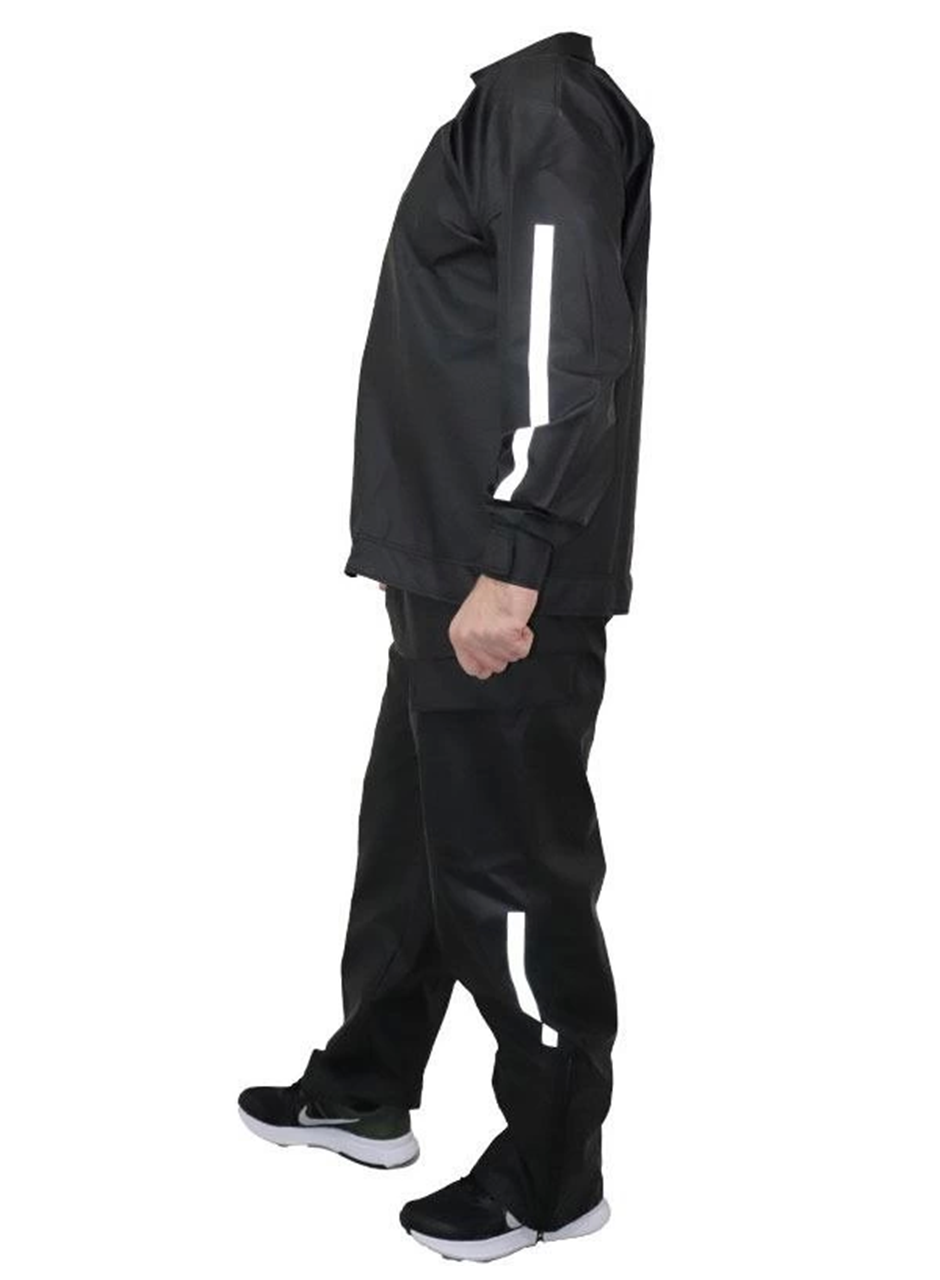 Yağmurluk Takım (Bahçıvan Tipi Askılı Pantolon Ve Mont) - Siyah