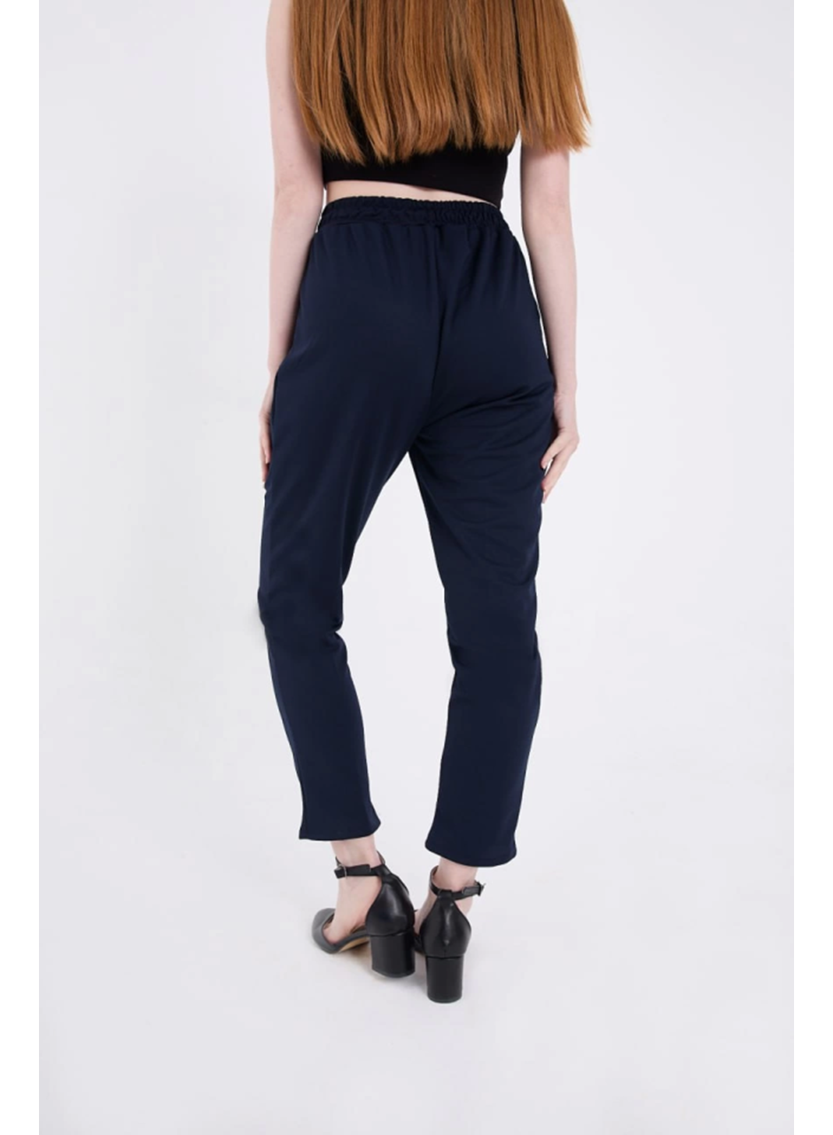 Tam Kalıp Basic Eşofman Pantolon - Lacivert