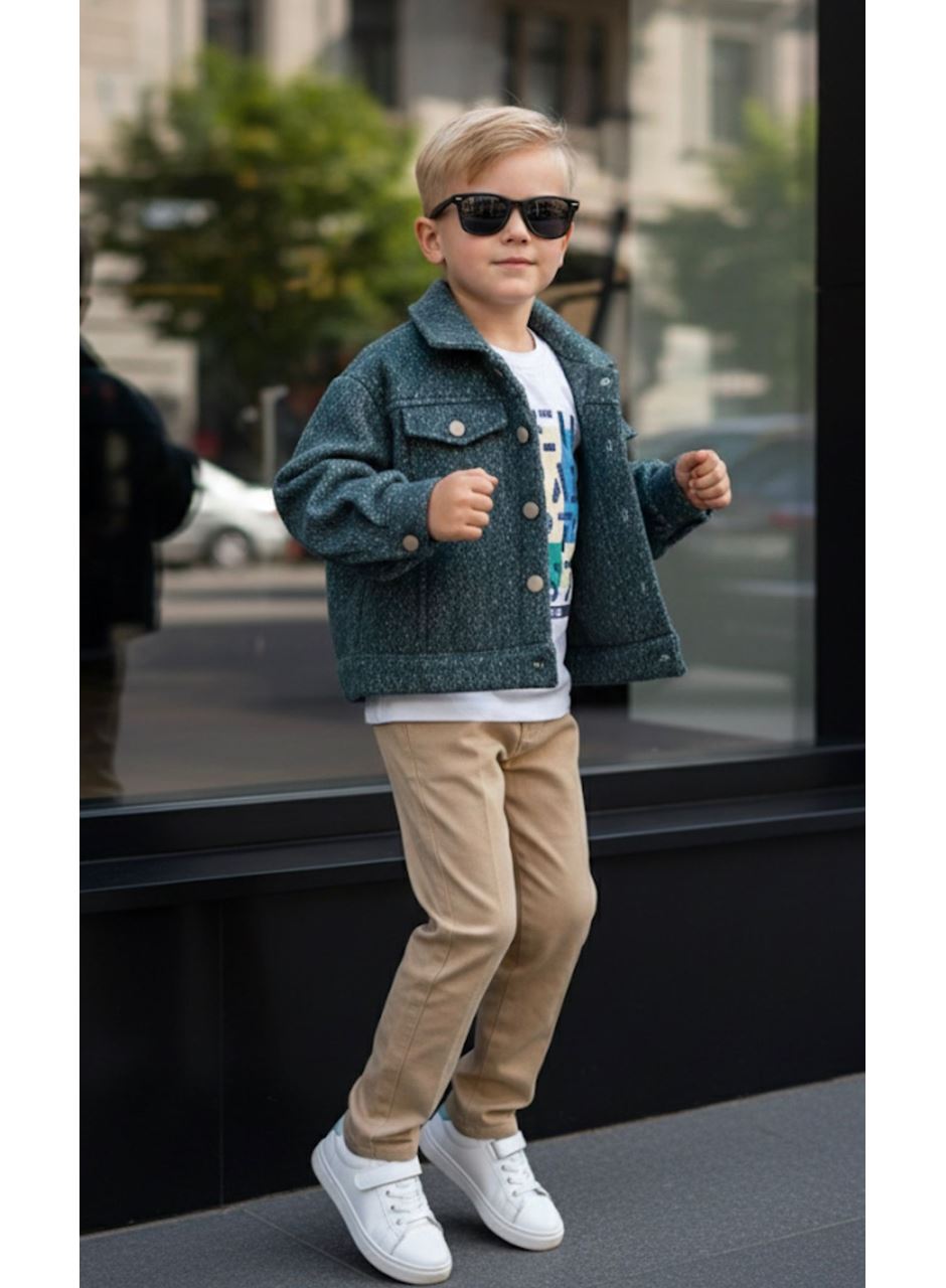 KAŞE CEKETLİ 3 LÜ TAKIM 