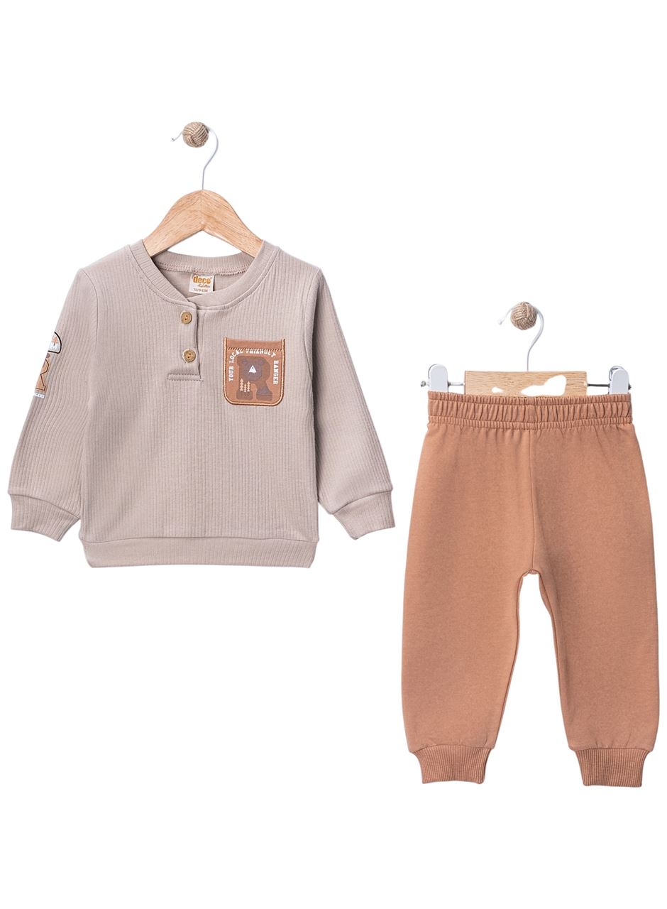 446036 BASKILI CEPLİ İNTEROK ERKEK TAKIM