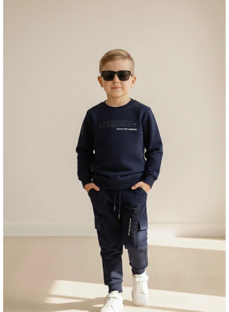 446232 FREQUENCY ENJEKSİYON BASKILI EŞOFMAN TK