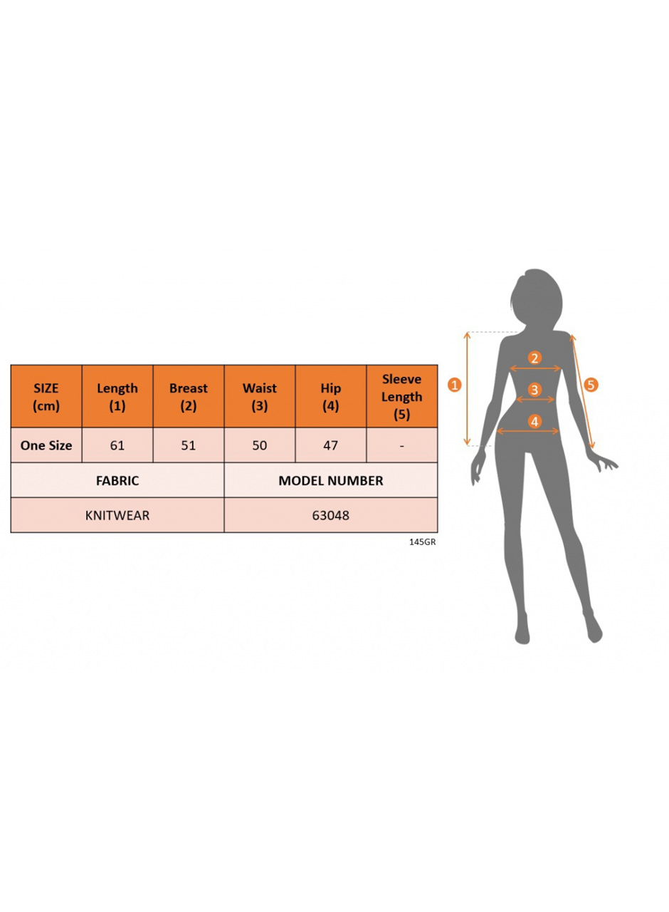 Kadın Baklava Desen Detaylı Kalın Askılı Triko Bluz