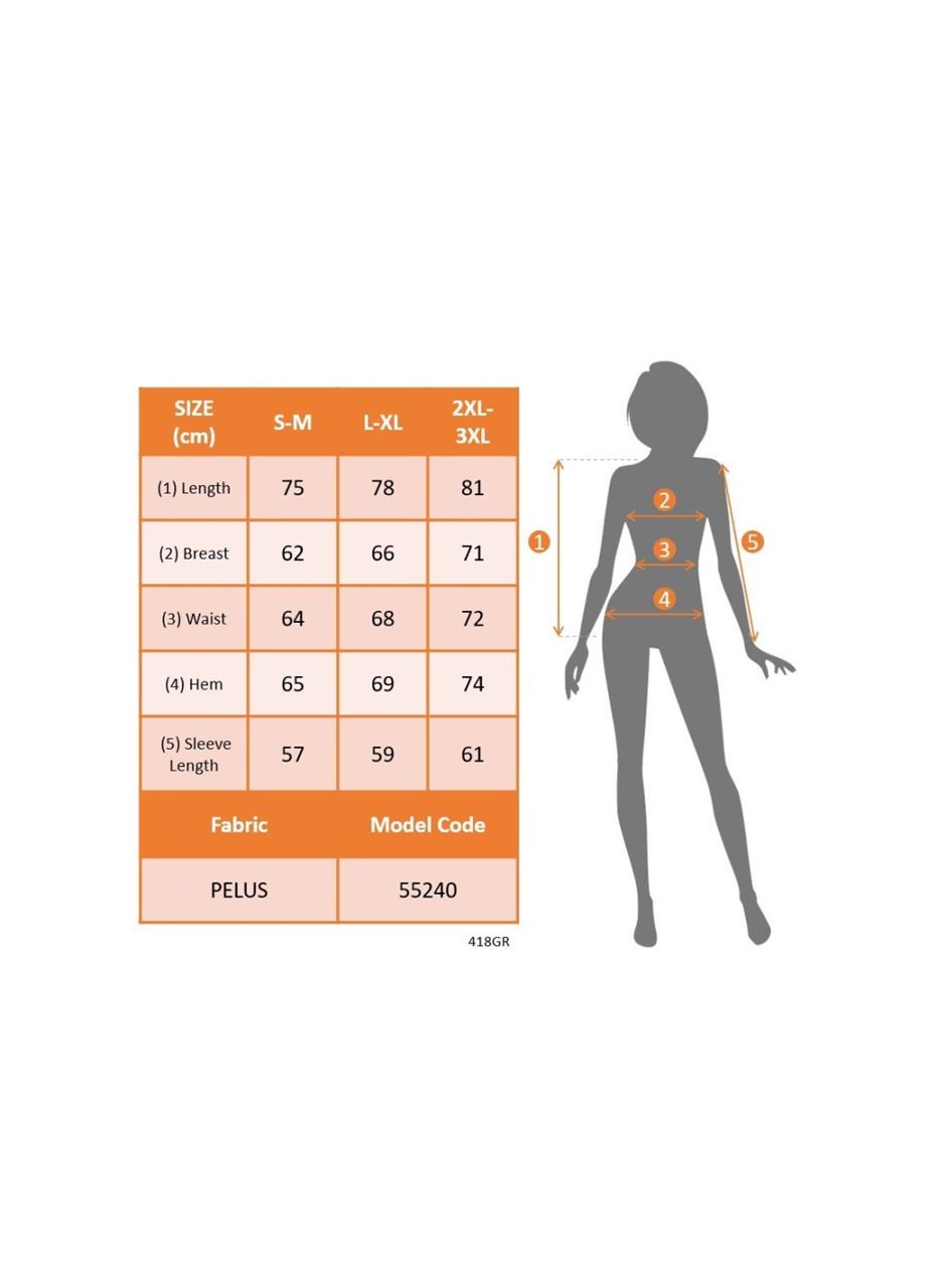 Kadın Uzun Kollu Yakalı önden Düğmeli Welsoft Kaban