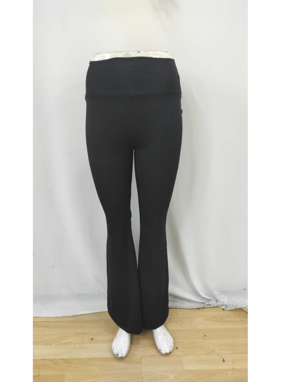 Kadın Yüksek Bel Ispanyol Paçalı Pantolon Tayt