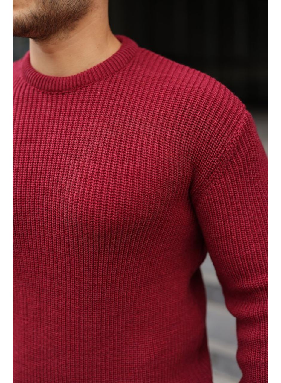 Erkek Bisiklet Yaka Örme Kazak